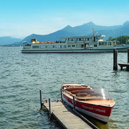 Ferienwohnung Mit Garten Am Chiemsee Prien am Chiemsee Exterior foto